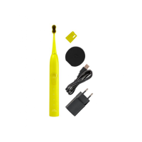 MEGASMILE Звукова гідроактивна зубна щітка «Black Whitening ІІ» Electric Yellow MEGASMILE Звукова гідроактивна зубна щітка «Black Whitening ІІ» Electric Yellow