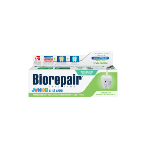 Biorepair Зубна паста для дітей «Джуніор» від 6 до 12 років Biorepair Зубна паста для дітей «Джуніор» від 6 до 12 років
