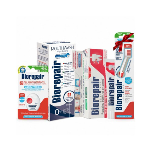 Biorepair Комплекс "Позбавлення чутливості" Зубна щітка в ПОДАРУНОК Biorepair Комплекс "Позбавлення чутливості" Зубна щітка в ПОДАРУНОК
