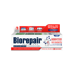 Biorepair Зубна паста «Для чутливих зубів з подвійною дією» 75 мл Biorepair Зубна паста «Для чутливих зубів з подвійною дією» 75 мл